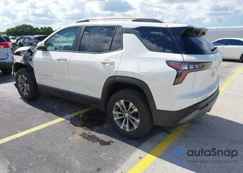 2025 Chevrolet Equinox Fwd Lt из США, поврежденный, VIN 3GNAXHEG3SL168846